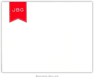 Boatman Geller - Ribbon Letterpress Stationery