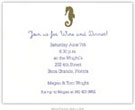 Boatman Geller - Seahorse Letterpress Invitations/Announcements