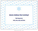 Boatman Geller - Snowflakes Letterpress Invitations/Announcements