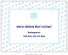 Boatman Geller - Snowflakes Letterpress Invitations/Announcements