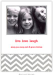 Letterpress Holiday Photo Mount Cards