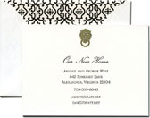 Boatman Geller - Door Knocker Medium-Sized Letterpress Invitations/Announcements