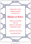 Boatman Geller - Nautical Knot Border Medium-Sized Letterpress Invitations/Announcements