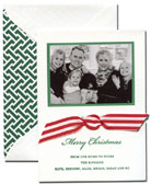 Create-Your-Own Photo Card With Ribbon Medium-Sized Letterpress Photocards by Boatman Geller