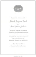 Boatman Geller - Label Large-Sized Letterpress Invitations/Announcements