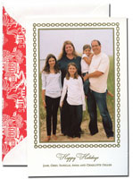 Holiday Photo Mount Cards by Boatman Geller (Chain Link)