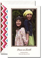 Double Border Photo Large-Sized Letterpress Photocards by Boatman Geller