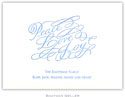 Peace Love & Joy Petite-Sized Letterpress Flat Cards by Boatman Geller