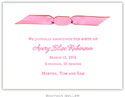 Boatman Geller - Girl Announcement Petite-Sized Letterpress Invitations/Announcements