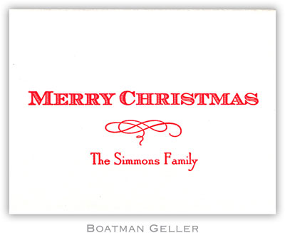 Boatman Geller - Simply Elegant #5 Letterpress Calling Cards/Gift Enclosure Cards