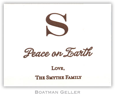 Boatman Geller - Simply Elegant #6 Letterpress Calling Cards/Gift Enclosure Cards