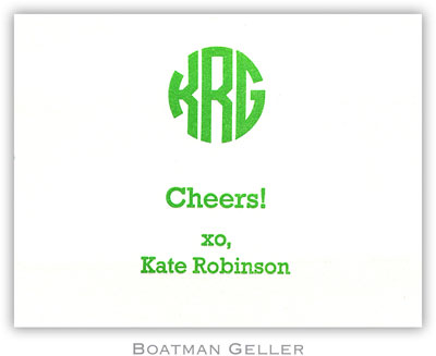 Boatman Geller - Simply Elegant #3 Letterpress Calling Cards/Gift Enclosure Cards