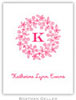 Boatman Geller - Forget Me Not Floral Ring Letterpress Calling Cards/Gift Enclosure Cards