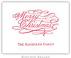 Boatman Geller - Merry Christmas Letterpress Calling Cards/Gift Enclosure Cards