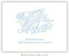 Boatman Geller - Peace Love & Joy Letterpress Calling Cards/Gift Enclosure Cards