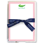 Boatman Geller Memo Sheets with Acrylic Holders - Alligator