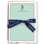 Boatman Geller Memo Sheets with Acrylic Holders - Seahorse