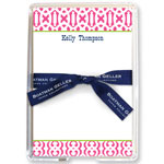 Boatman Geller Memo Sheets with Acrylic Holders - Cameron Raspberry