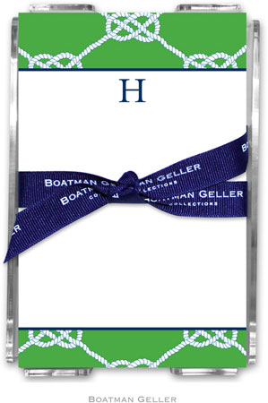 Boatman Geller Memo Sheets with Acrylic Holders - Nautical Knot Kelly Boatman Geller Memo Sheets with Acrylic Holders - Nautical Knot Kelly