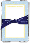 Boatman Geller Memo Sheets with Acrylic Holders - Twinkle Star Light Blue
