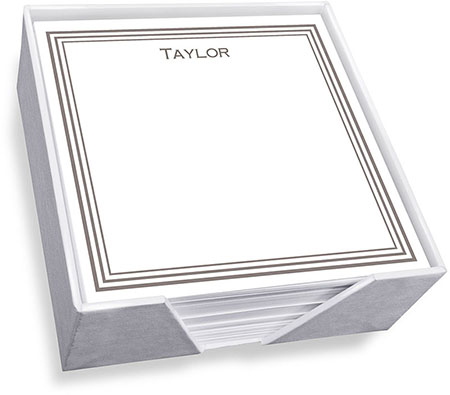 Colonial Memo Square by Embossed Graphics Colonial Memo Square by Embossed Graphics