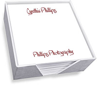 Highland Memo Square by Embossed Graphics