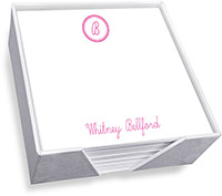 Crest Memo Square with Holder by Embossed Graphics