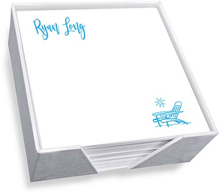 Tropical Breeze Memo Square by Embossed Graphics Tropical Breeze Memo Square by Embossed Graphics