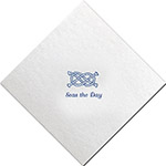 Linen-Like Napkins by Three Bees (Nautical Knot)