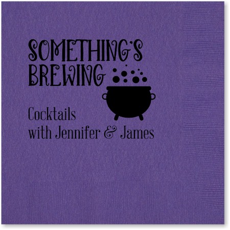 A Three Bees Item - Beverage Napkins (Something's Brewing)