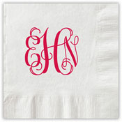 Boatman Geller - Letterpress Napkins (Script Monogram)