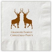 Boatman Geller - Letterpress Napkins (Reindeers)