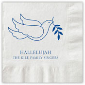 Boatman Geller - Letterpress Napkins (Peace Dove)