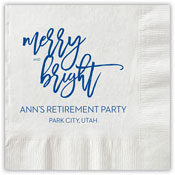 Boatman Geller - Letterpress Napkins (Merry & Bright)