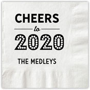 Boatman Geller - Letterpress Napkins (Cheers To)