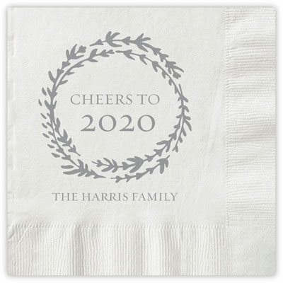 Holiday Letterpress Napkins by Chatsworth (Wreath) Holiday Letterpress Napkins by Chatsworth (Wreath)