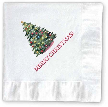 Cocktail Napkins by Donovan Designs (Merry Christmas) Cocktail Napkins by Donovan Designs (Merry Christmas)