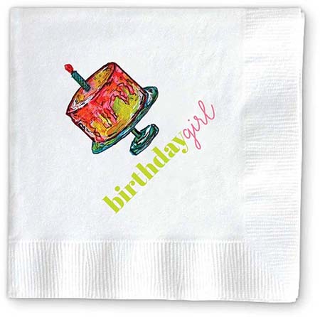 Cocktail Napkins by Donovan Designs (Birthday Girl)