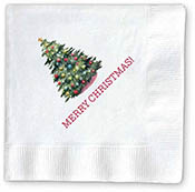 Cocktail Napkins by Donovan Designs (Merry Christmas)