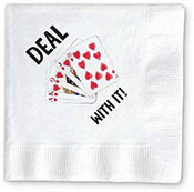Cocktail Napkins by Donovan Designs (Deal With It)