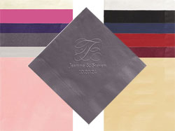 Estate Personalized 3-Ply Napkins by Embossed Graphics