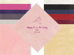 Sheep Personalized 3-Ply Napkins by Embossed Graphics