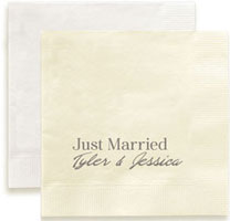 Declaration Personalized 3-Ply Napkins by Embossed Graphics