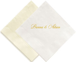 Derby Personalized 3-Ply Napkins by Embossed Graphics