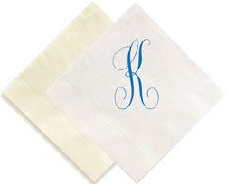 Strasbourg Personalized 3-Ply Napkins by Embossed Graphics