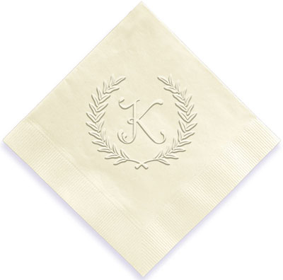 Harvest Personalized 3-Ply Napkins by Embossed Graphics