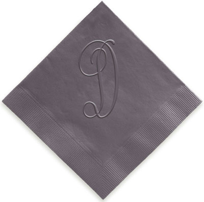 Strasbourg Personalized 3-Ply Napkins by Embossed Graphics