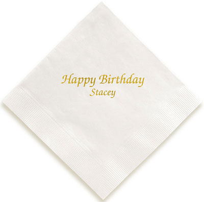 Expression Personalized 3-Ply Napkins by Embossed Graphics Expression Personalized 3-Ply Napkins by Embossed Graphics