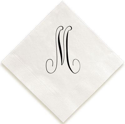 Strasbourg Personalized 3-Ply Napkins by Embossed Graphics