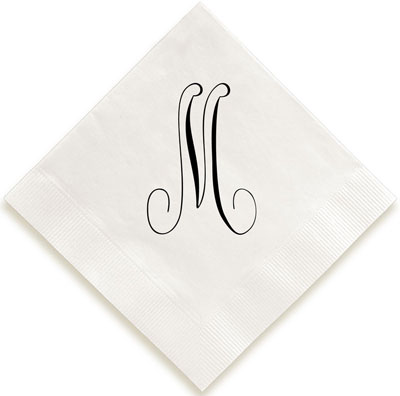 Strasbourg Personalized 3-Ply Napkins by Embossed Graphics Strasbourg Personalized 3-Ply Napkins by Embossed Graphics
